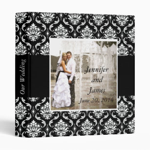 Wedding Photo Damask Keepsake Album Binder