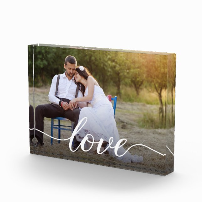 Wedding Photo Elegant Love script (Right)