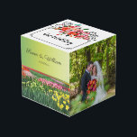 Wedding Photo Favour Cube<br><div class="desc">A wedding photo favour cube for the newlyweds.</div>