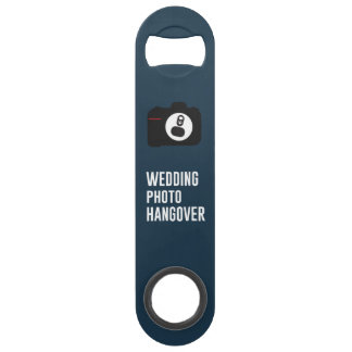Wedding Photo Hangover Bottle Opener Bar Key