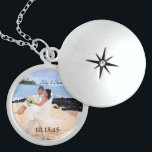 Wedding Photo Keepsake Necklace<br><div class="desc">Keepsake Necklaces Choose either Silver Plated or Sterling Silver</div>