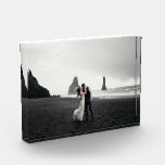 Wedding Photo Memory Newly Weds Keepsake<br><div class="desc">A beautiful way to remember one of the best days of your life,  your wedding day. Remember that special moment forever with this wedding photo memory keepsake. Personalize the photo and make it your own.</div>