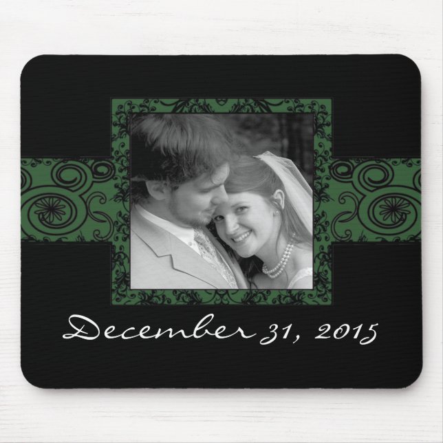 Wedding Photo MousePad (Front)