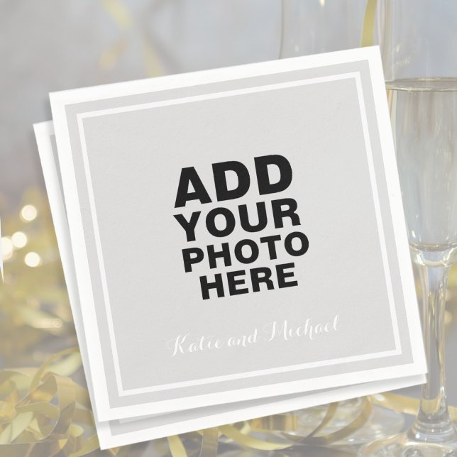 Wedding Photo or Graphics Napkin (Creator Uploaded)