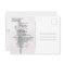 Wedding Photo Overlay Modern Elegant Simple White
