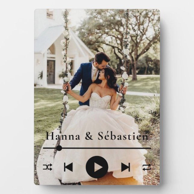 wedding Photo Plaque (Front)