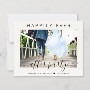 Wedding Photo QR Code Happily Ever After Party