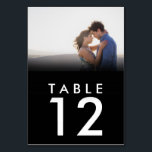 Wedding Photo Table Number Cards<br><div class="desc">Upload your favourite photograph to these custom photo wedding table number cards. Design is repeated on front and back of card. Contact me if you need assistance with the template,  I'd be happy to help.</div>