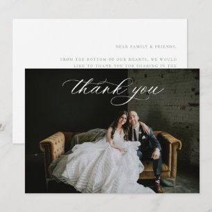 Wedding Photo Thank You
