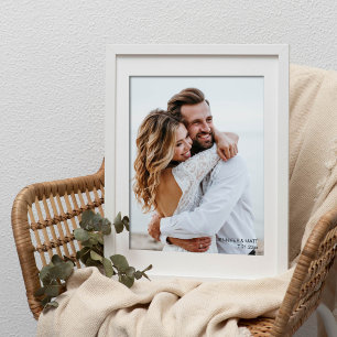 Wedding Photo Wedding Anniversary Gift Print