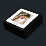 Wedding Photo Wood Keepsake Gift Box<br><div class="desc">An elegant personalized wedding photo wood lacquered keepsake box. Replace this photo with your own favourite wedding photo.</div>