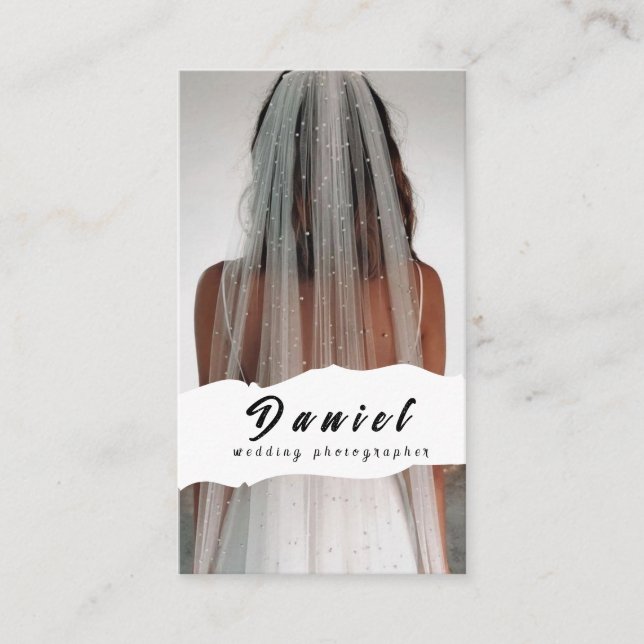 Wedding Photographer Business Card (Front)