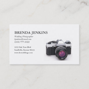 Wedding Photographer Business Card... - Customized Card
