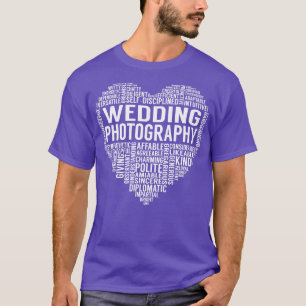 Wedding Photography Heart 1 T-Shirt