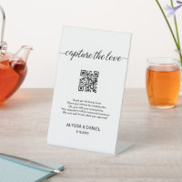 Wedding Photos share QR code Capture the love