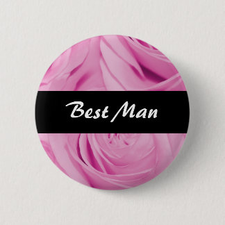 Wedding pink buttons & badges - customize
