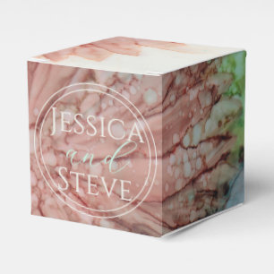 Wedding Pinkish Lavendar Classic Favor Box