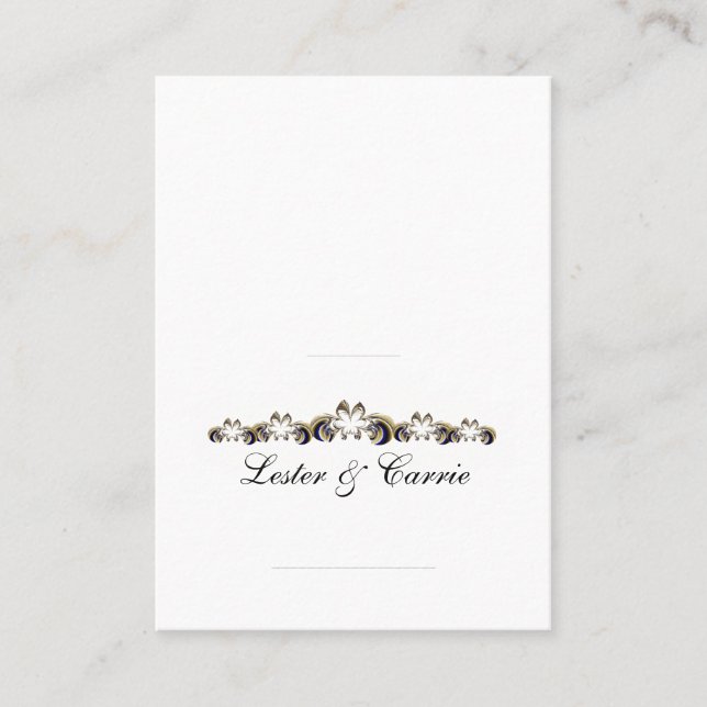 Wedding Place Card (Front)