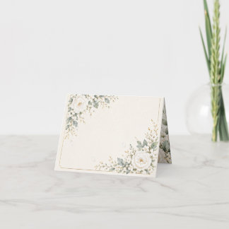 Wedding Place Card and Thank You Card Combo