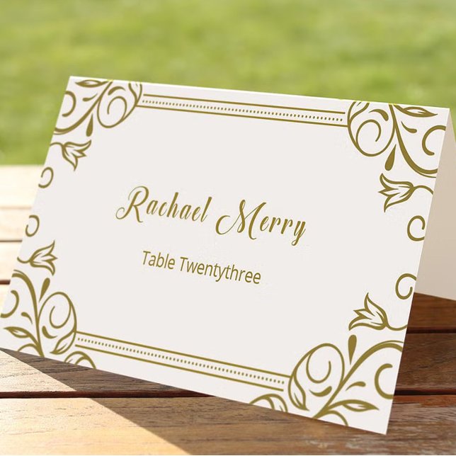 Wedding Place Card Template (Creator Uploaded)