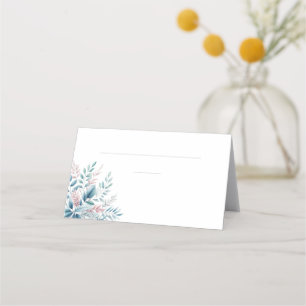 Wedding Place cards-Pastel Botanical Card