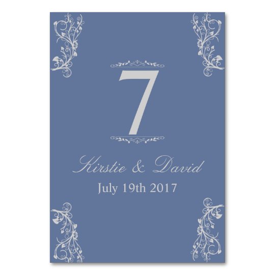 Wedding Place Cards with ornate graphics