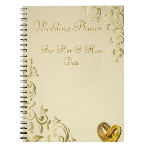 Wedding Planer Notebook