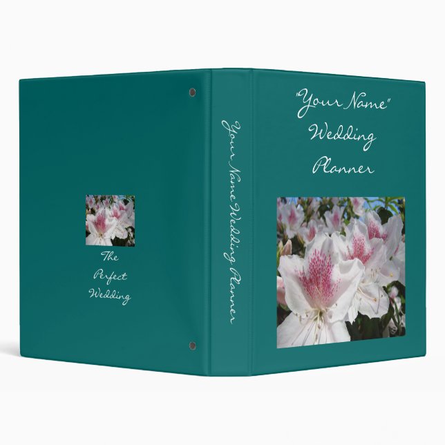 Wedding Planner binder Perfect Wedding Plan book (Background)