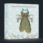 Wedding Planner Binder Vintage Love Birds<br><div class="desc">Peacock Wedding Planner Binder with Mid-Century Modern Pattern Blue Background and swirly rustic vines.  see more vintage peacock bird products   


 






  


  





  








see more vintage bird products   





  


 


 


 


 


 





 


  




















 


 





 





Peacock Wedding Invitations</div>