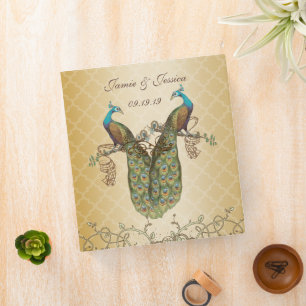 Wedding Planner Binder Vintage Love Birds