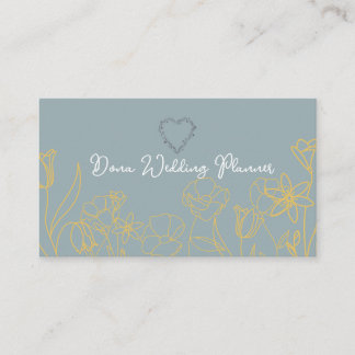 Wedding Planner Business Card 