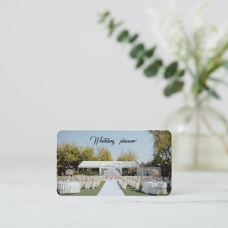 Wedding Planner Business Card