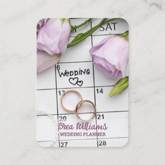 Wedding Planner Business Card