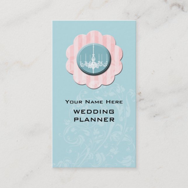 Wedding Planner Business Cards (Front)