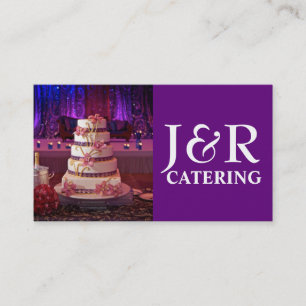 Wedding Planner Catering Restaurant, Business Card