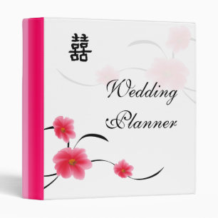 Wedding Planner Cherry Blossom Double Happiness Binder