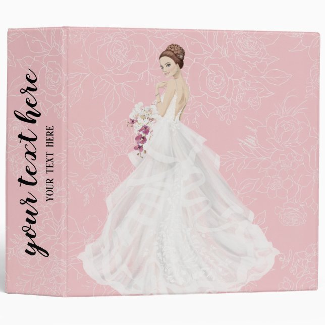 Wedding Planner choose background colour Binder (Front/Spine)
