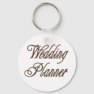 Wedding Planner Classy Browns Keychain
