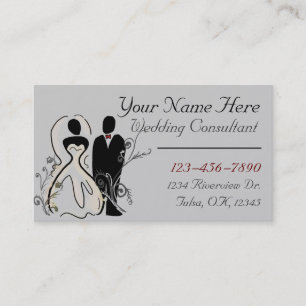 Wedding Planner customizable business card