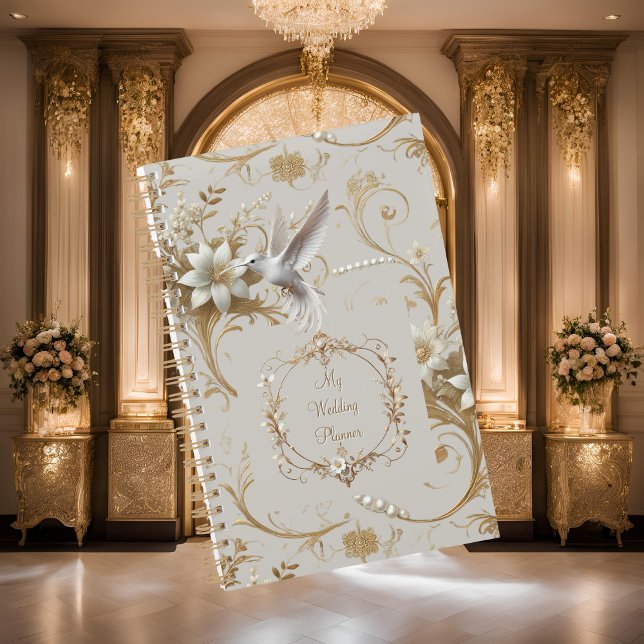 Wedding planner de colibri blanc (Créateur téléchargé)