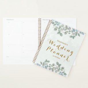 Wedding planner de la couleur de watecolor de scri