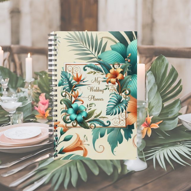 Wedding planner d'irdescence tropicale (Créateur téléchargé)