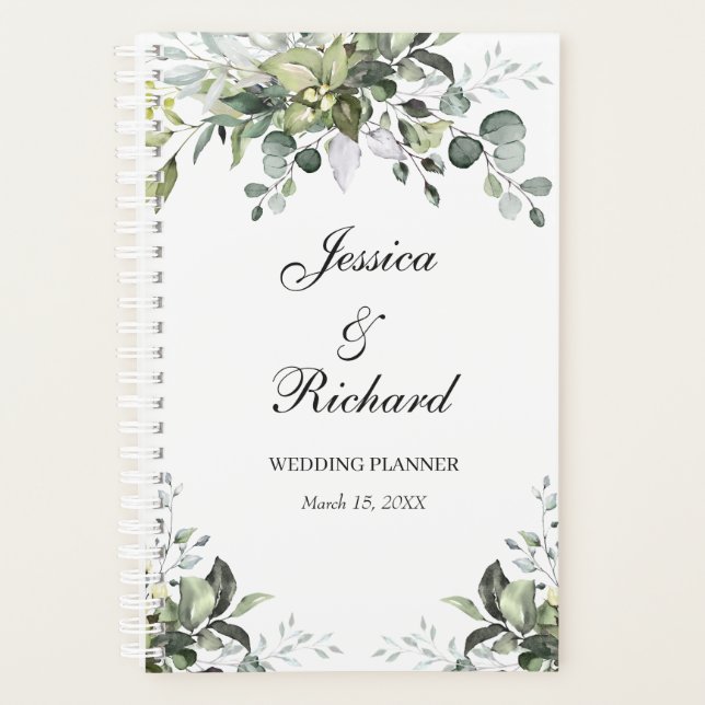 Wedding planner Eucalyptus (Devant)