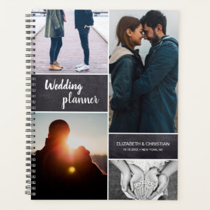 Wedding planner fiançailles photo collage