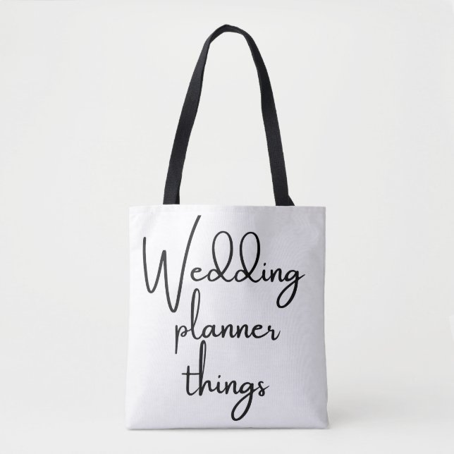Wedding Planner Gift,Wedding Planner, Weddin Tote Bag (Front)