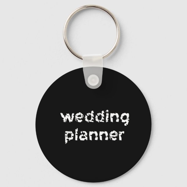 Wedding Planner Keychain (Front)