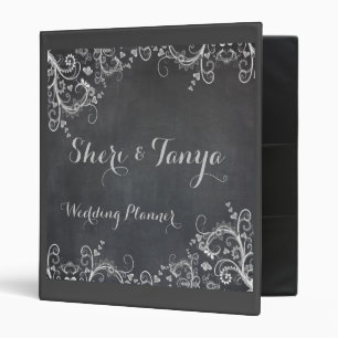 Wedding planner lesbien gai de classeur de tableau