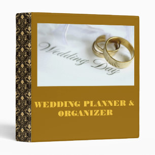 WEDDING PLANNER & ORGANIZER BINDER