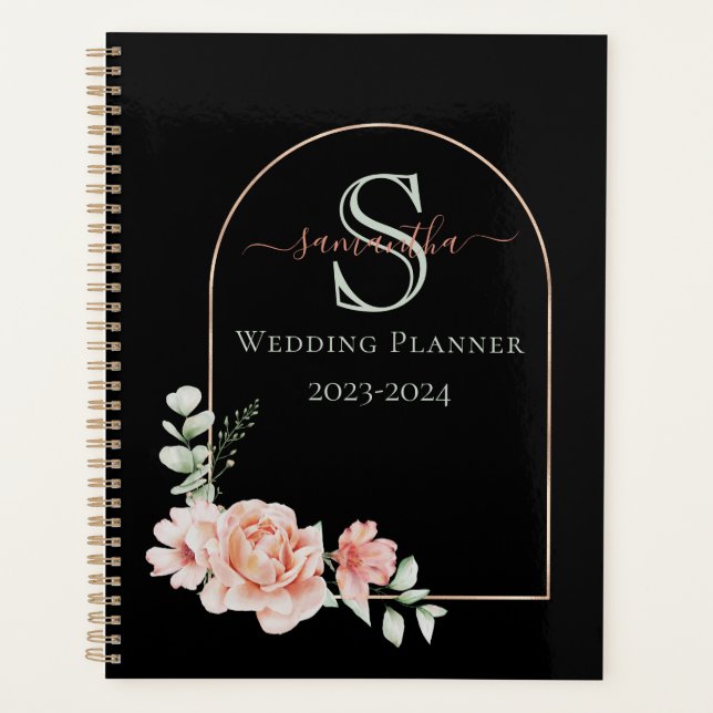 Wedding planner personnalisé moderne simple (Devant)