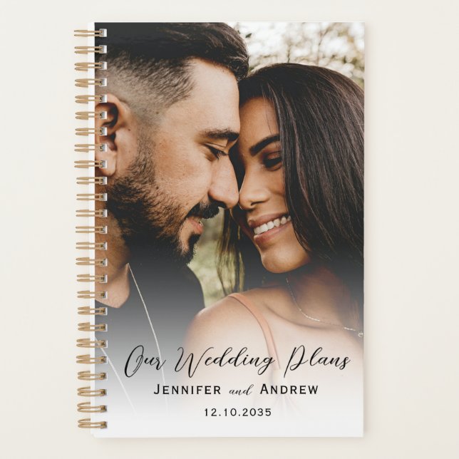 Wedding planner photo et calligraphie moderne (Devant)
